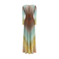Lurex long Dress