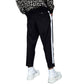 Black Cotton Men Trousers