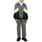 Multicolor Nylon Men Jacket