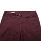 Maroon Cotton Stretch Skinny Fit Men Denim Jeans