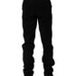 Black Mid Waist Dress Formal Pants