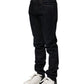 Black Cotton Skinny Denim Men Jeans
