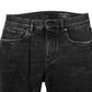 Black Cotton Skinny Men Denim Jeans