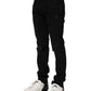 Black Cotton Skinny Men Denim Jeans