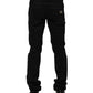 Black Cotton Skinny Men Denim Jeans