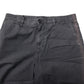 Dark Gray Cotton Stretch Denim Bermuda Shorts