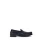 Brushed Leather Loafers