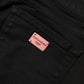 Black Cotton Skinny Mid Waisted Denim Jeans