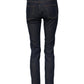 Blue Skinny Cotton Mid Waisted Denim Jeans