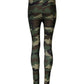 Multicolor Camouflage DG Waist Leggings Pants