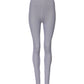Gray Nylon DG Logo Mid Waisted Leggings Pants