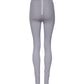Gray Nylon DG Logo Mid Waisted Leggings Pants