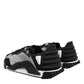 Black Logo Lace Up Low Top NS1 Sneakers Shoes