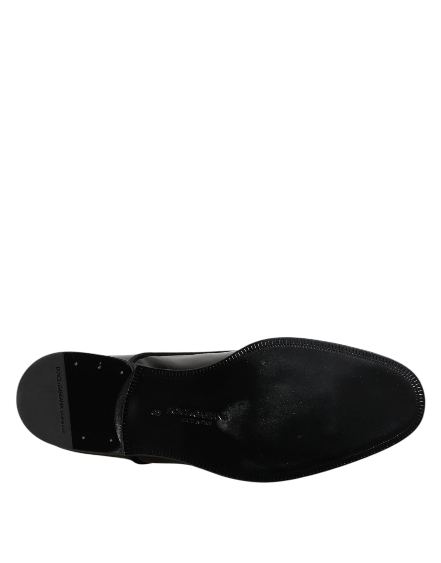 Black Patent Leather Derby Formal Dress Shoes