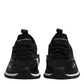 Black SORRENTO Sport Stretch Sneakers Shoes