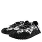 Black Logo Lace Up Low Top NS1 Sneakers Shoes