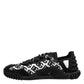 Black Logo Lace Up Low Top NS1 Sneakers Shoes