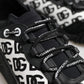Black Logo Lace Up Low Top NS1 Sneakers Shoes
