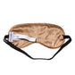 Beige Men Regular Boxer Eye Mask Set Underwear