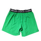 Green Cotton Regular Boxer Shorts Underwear
