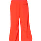Orange Polyester Jogger Men Sweatpants Pants