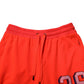 Orange Polyester Jogger Men Sweatpants Pants