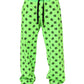 Green Logo Print Jogger Men Sweatpants Pants