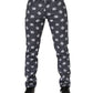 Dark Gray Logo Cotton Skinny Slim Denim Jeans