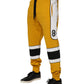 Yellow Cotton Logo Jogger Sweatpants Pants