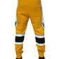 Yellow Cotton Logo Jogger Sweatpants Pants