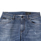 Blue Cotton Logo Plaque Denim Jeans