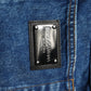 Blue Cotton Logo Plaque Denim Jeans