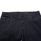 Blue Cotton Tapered Denim Jeans