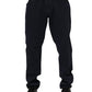 Black Cotton Tapered Denim Jeans
