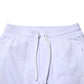 White Cotton Drawstring Jogger Pants