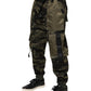 Multicolor Cargo Camouflage Pants