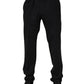 Black Wool Formal Dress Pants