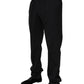 Black Wool Formal Dress Pants