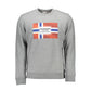 Gray Cotton Men Sweater
