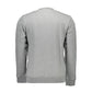 Gray Cotton Men Sweater