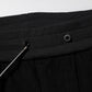 Black Cotton Cargo Men Jogger Pants