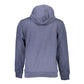 Blue Cotton Men Sweater