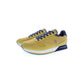 Yellow Polyester Men Sneaker