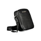 Black Polyethylene Shoulder Bag