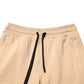 Yellow Cotton Men Bermuda Sweatshorts Shorts