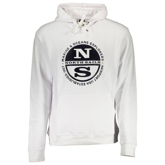 White Cotton Men Sweater