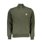 Green Cotton Men Sweater