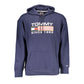 Blue Cotton Men Sweater
