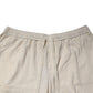 Ivory Cotton Men Bermuda Sweatshorts Shorts