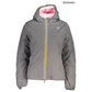 Gray Polyamide Jackets & Coat